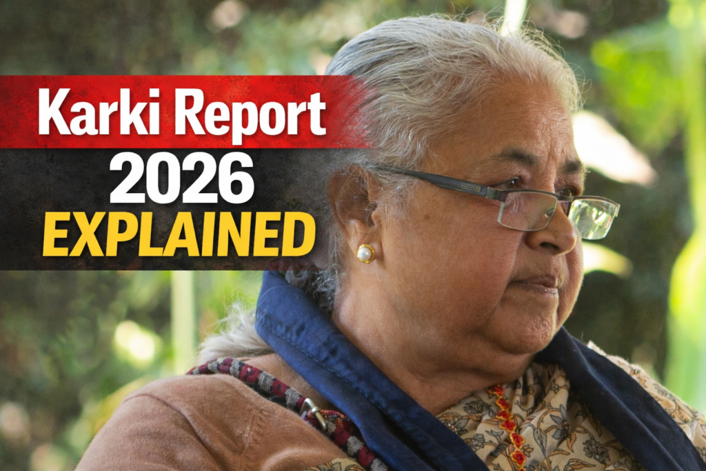 Sushila Karki Commission Report 2026 Explained